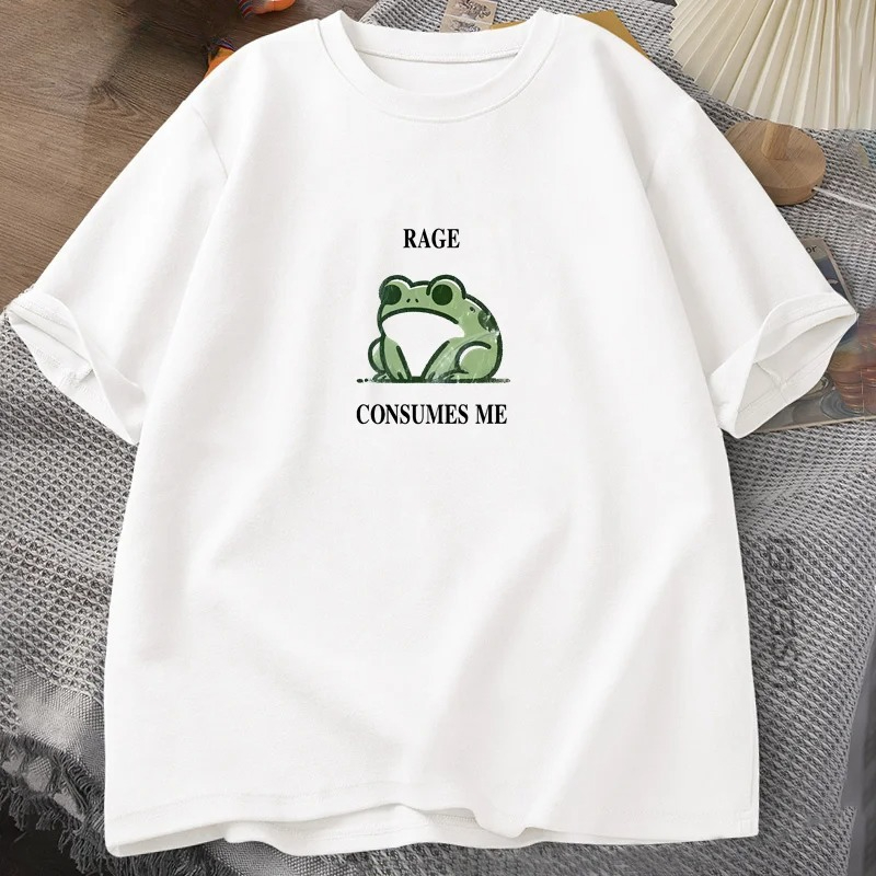 Coffee Tea Or Me - Rage Consumes Me Frog Vintage T