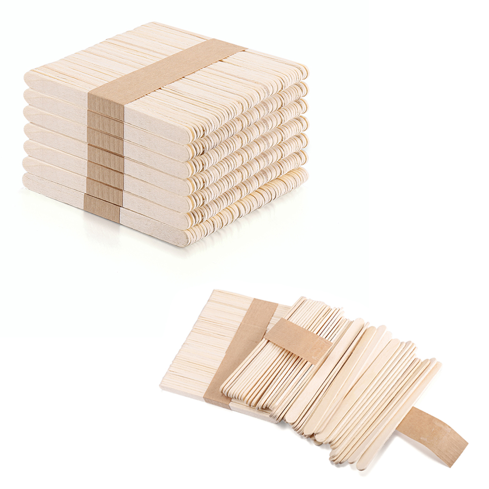 Coffee Tea Equipment - 50-150pcs 11cm Wooden Coffee Tea Ice