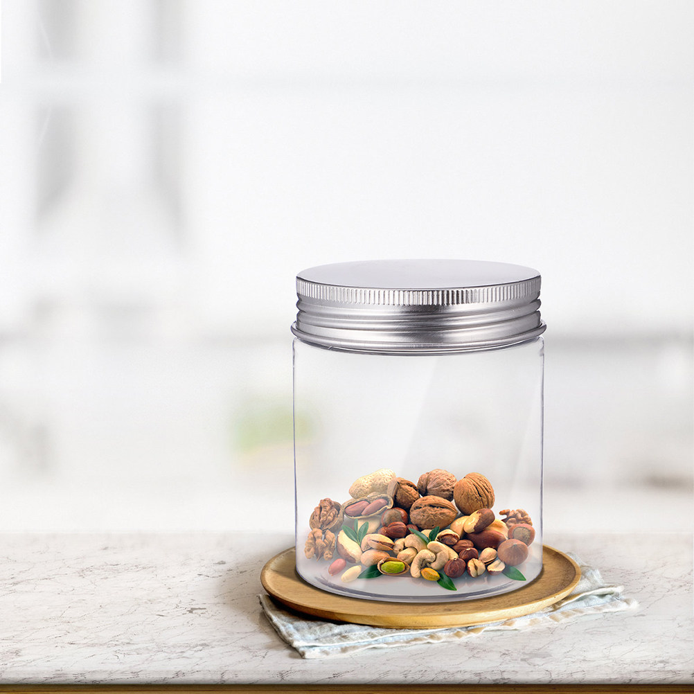 Coffee Tea Containers - 10pcs Food Storage Jars Transparent Airtight