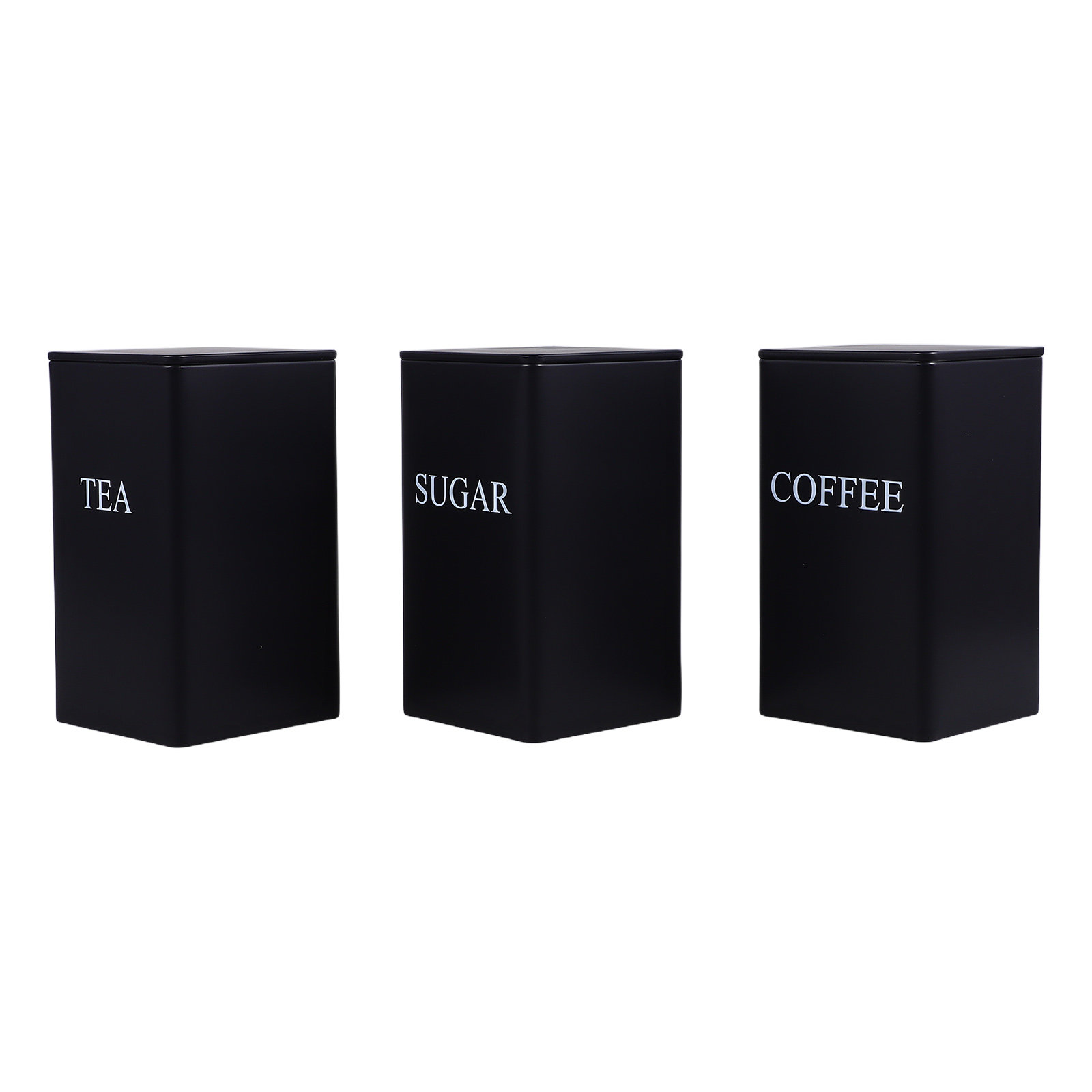 3Pcs Airtight Metal Kitchen Ca - огляд і ціна Coffee Tea Sugar Canisters