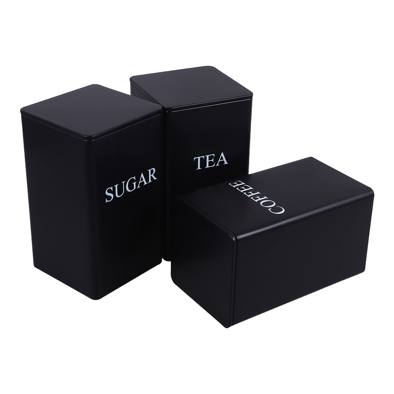3Pcs Airtight Metal Kitchen Ca - огляд і ціна Coffee Tea Sugar Canisters