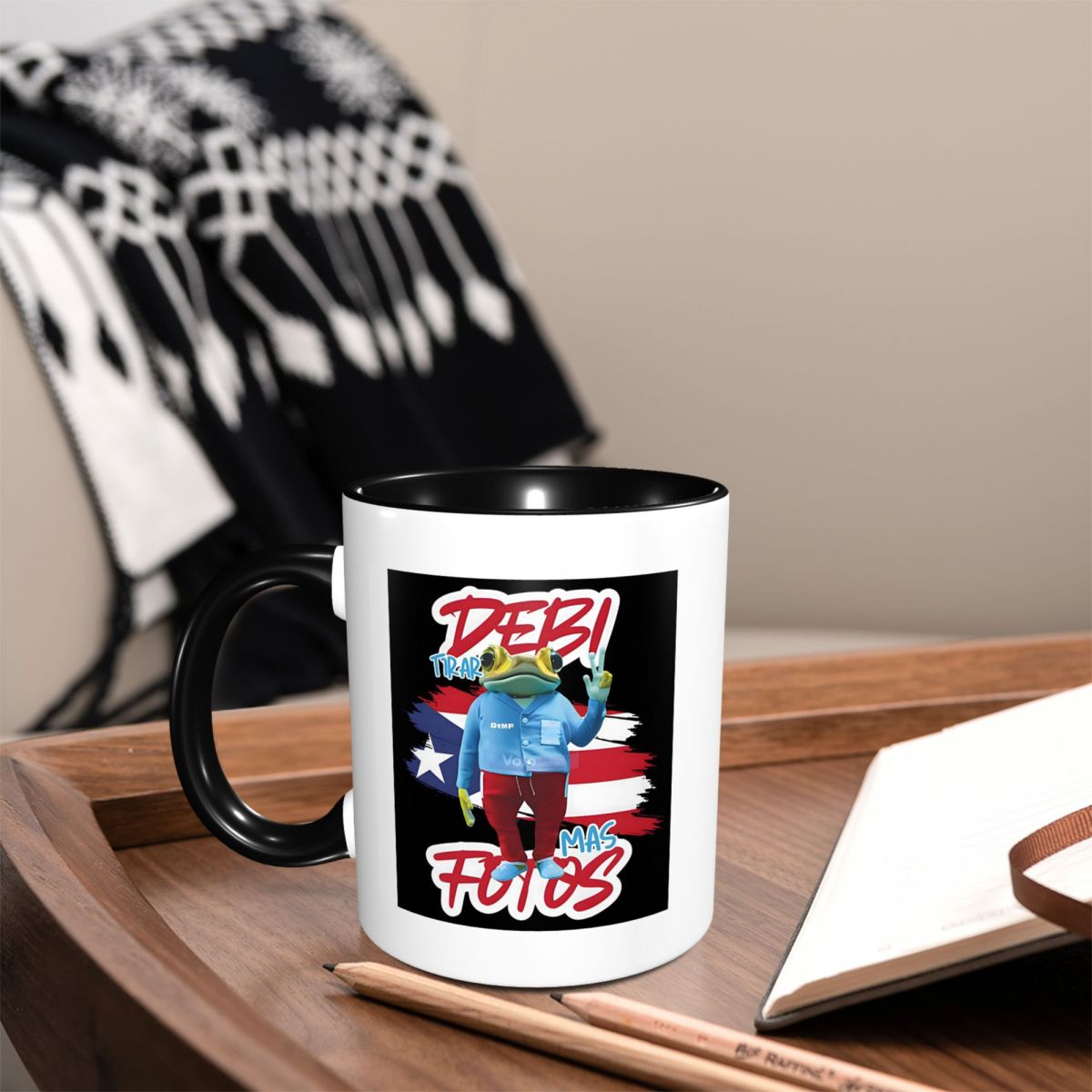 Bad Bunny DTMF Debi Tirar Mas  - огляд і ціна Coffee Tea Cup Foto