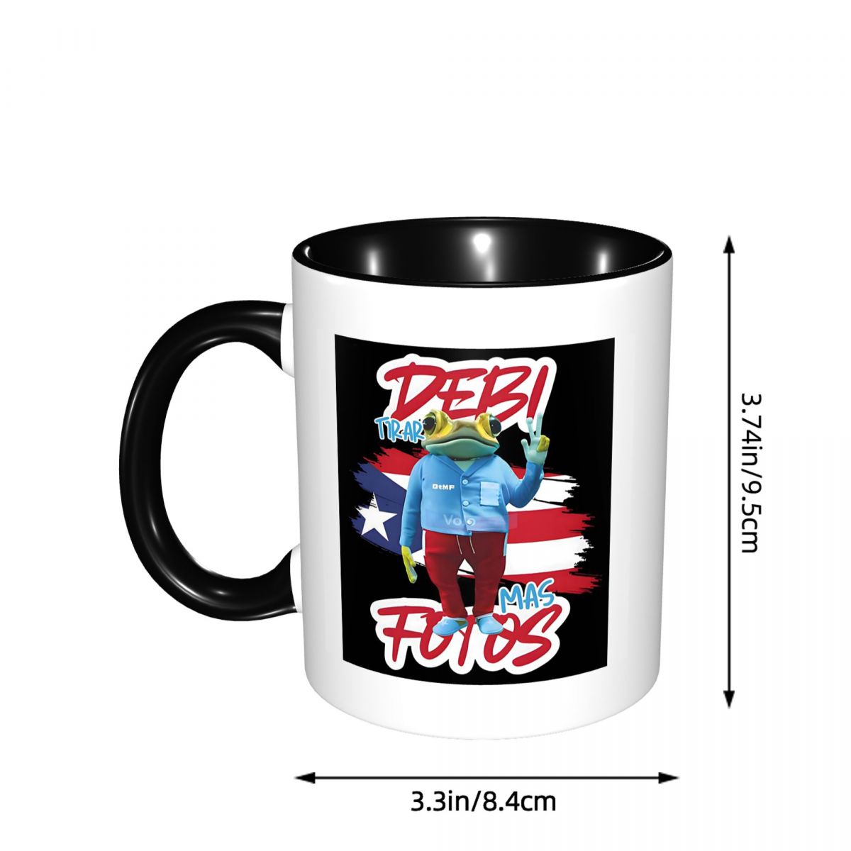 Bad Bunny DTMF Debi Tirar Mas  - огляд і ціна Coffee Tea Cup Foto
