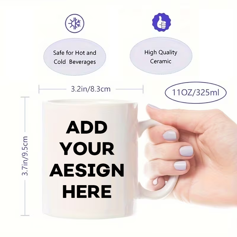 Custom Name Image Text Cup 11o - огляд і ціна Coffee Tea Images