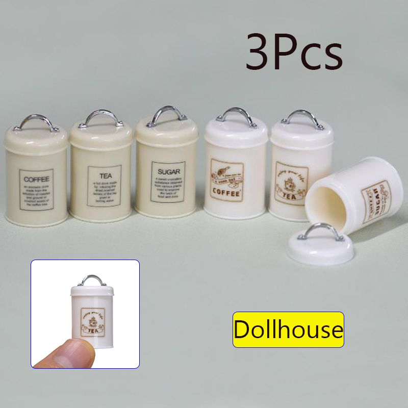 3Pcs Miniature Dollhouse Mini  - огляд і ціна Coffee Tea & Jane