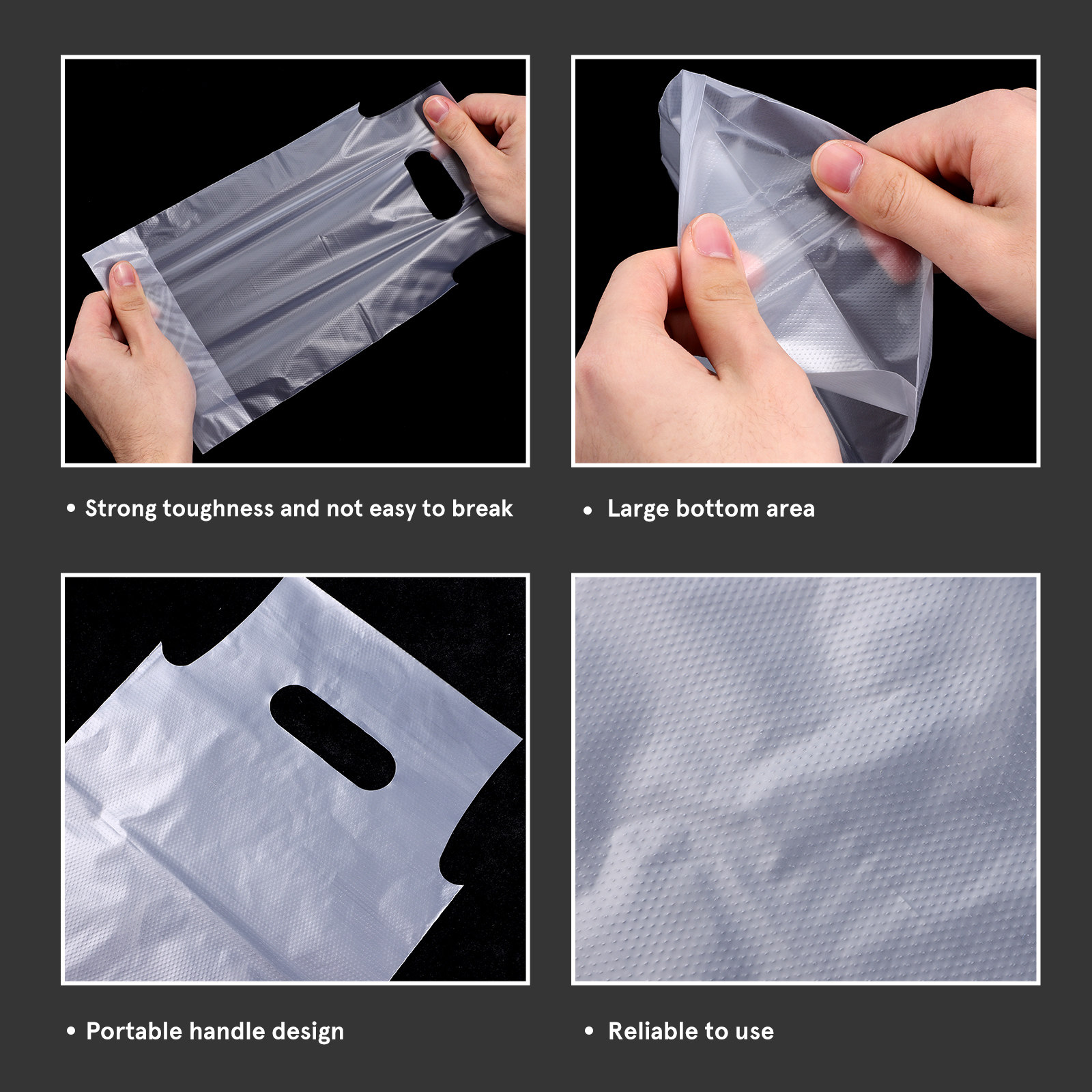 500Pcs Beverage Bags Handle Tr - огляд і ціна Coffee Tea Cups