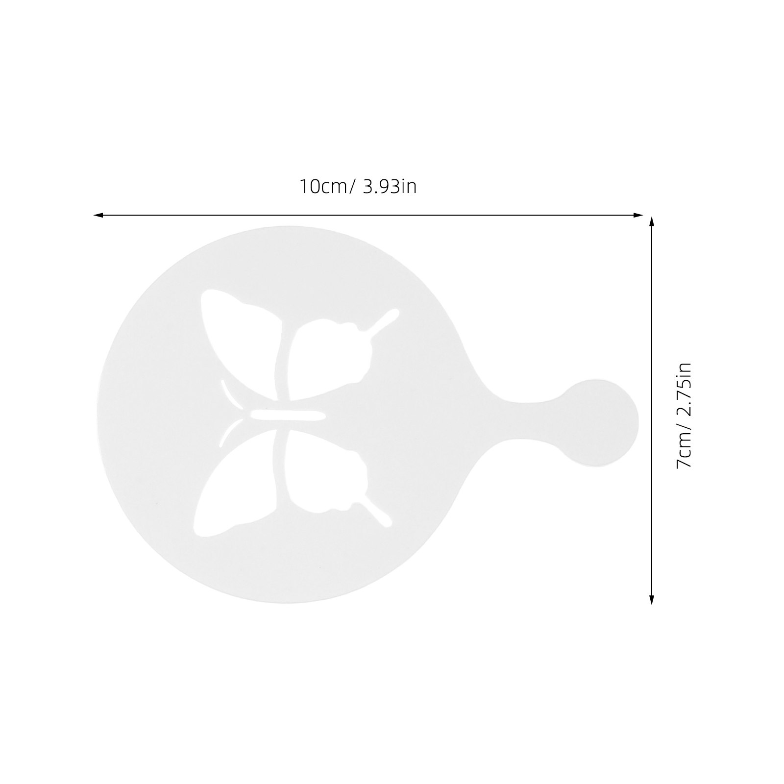 8Pcs Premium Latte Stencils Co - огляд і ціна Coffee Stencil Art