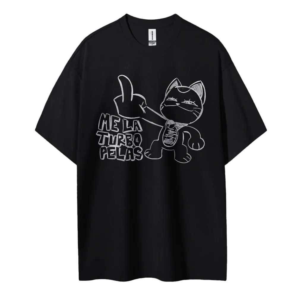 Dandadan T-Shirt Anime Cat Mid - огляд і ціна Coffee Tea Or Me