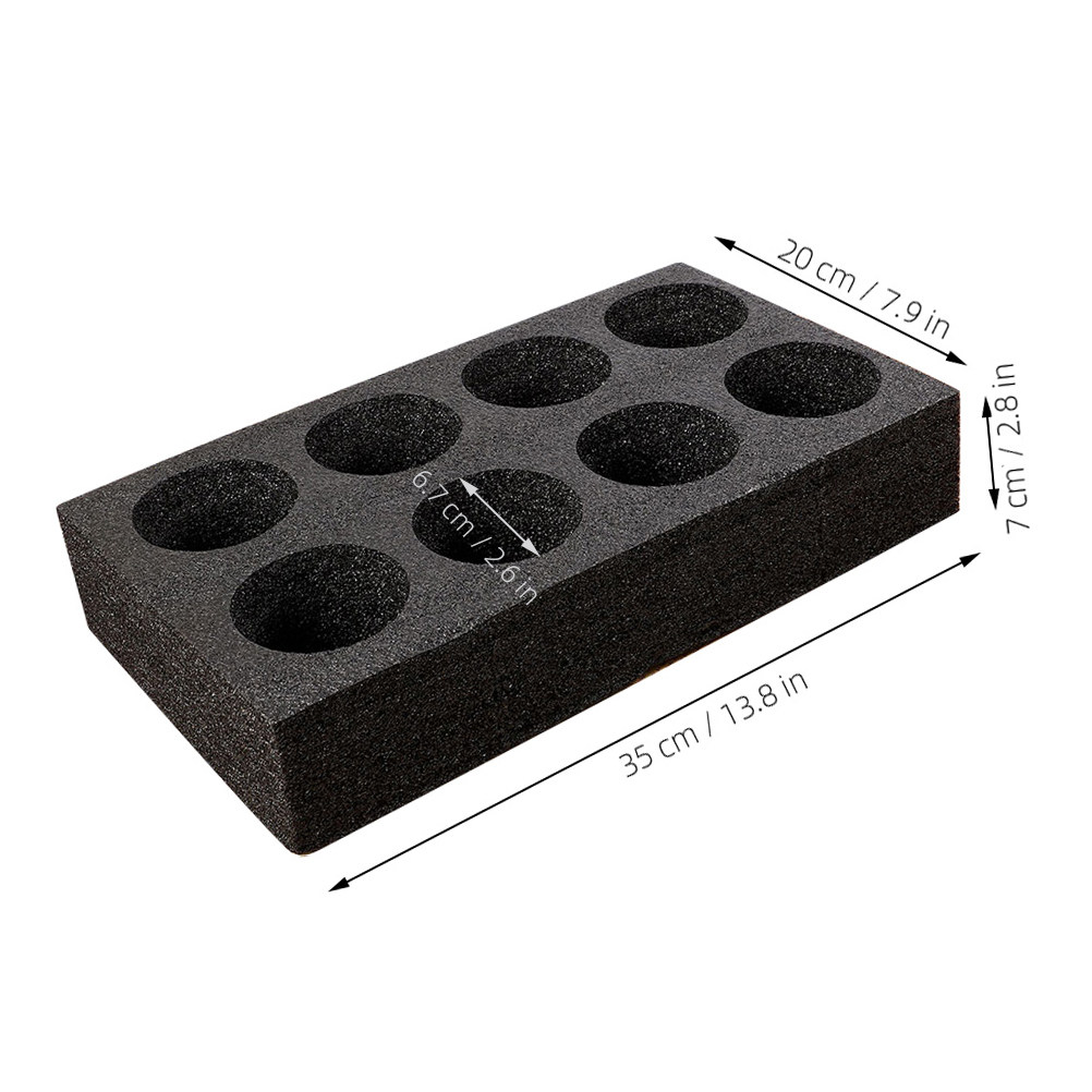 4Pcs 8-Hole Beverage Cup Tray  - огляд і ціна Coffee Tea Cups