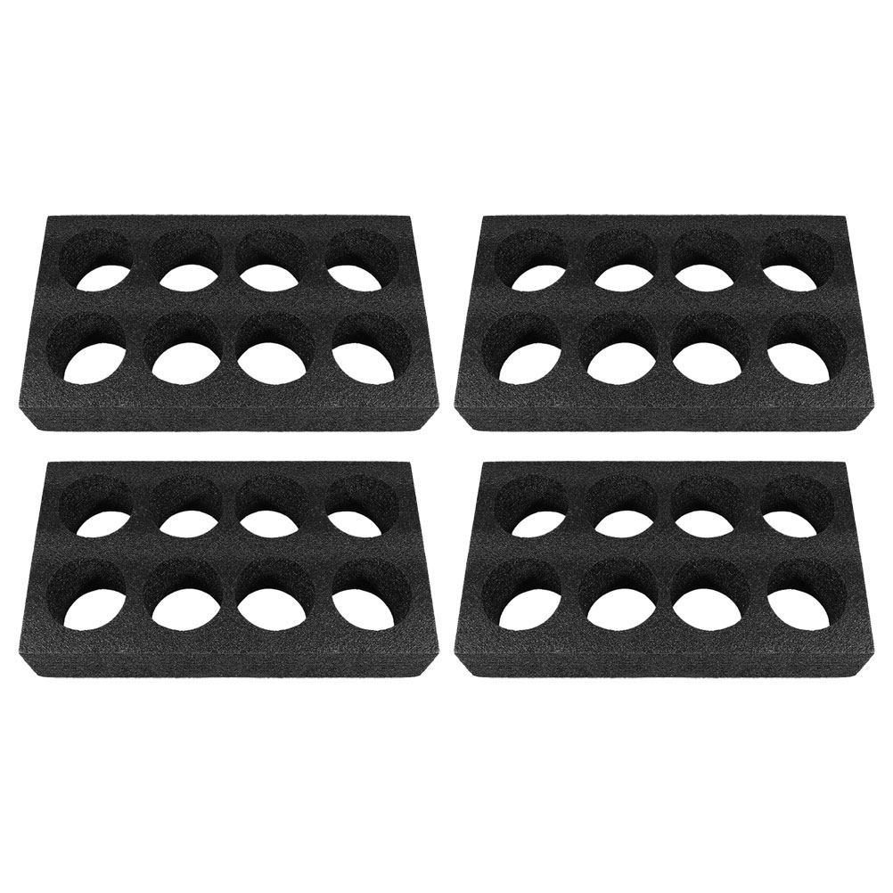 4Pcs 8-Hole Beverage Cup Tray  - огляд і ціна Coffee Tea Cups