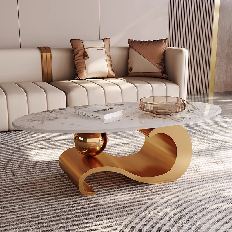 New Rock Slab Oval Shaped Coff - огляд і ціна Coffee Tea Room