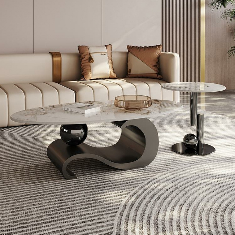 New Rock Slab Oval Shaped Coff - огляд і ціна Coffee Tea Room