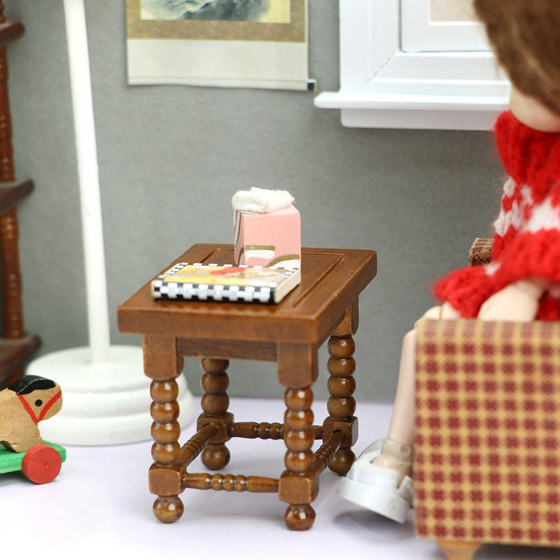 1:12 Dollhouse Miniature Round - огляд і ціна Coffee Tea & Jane