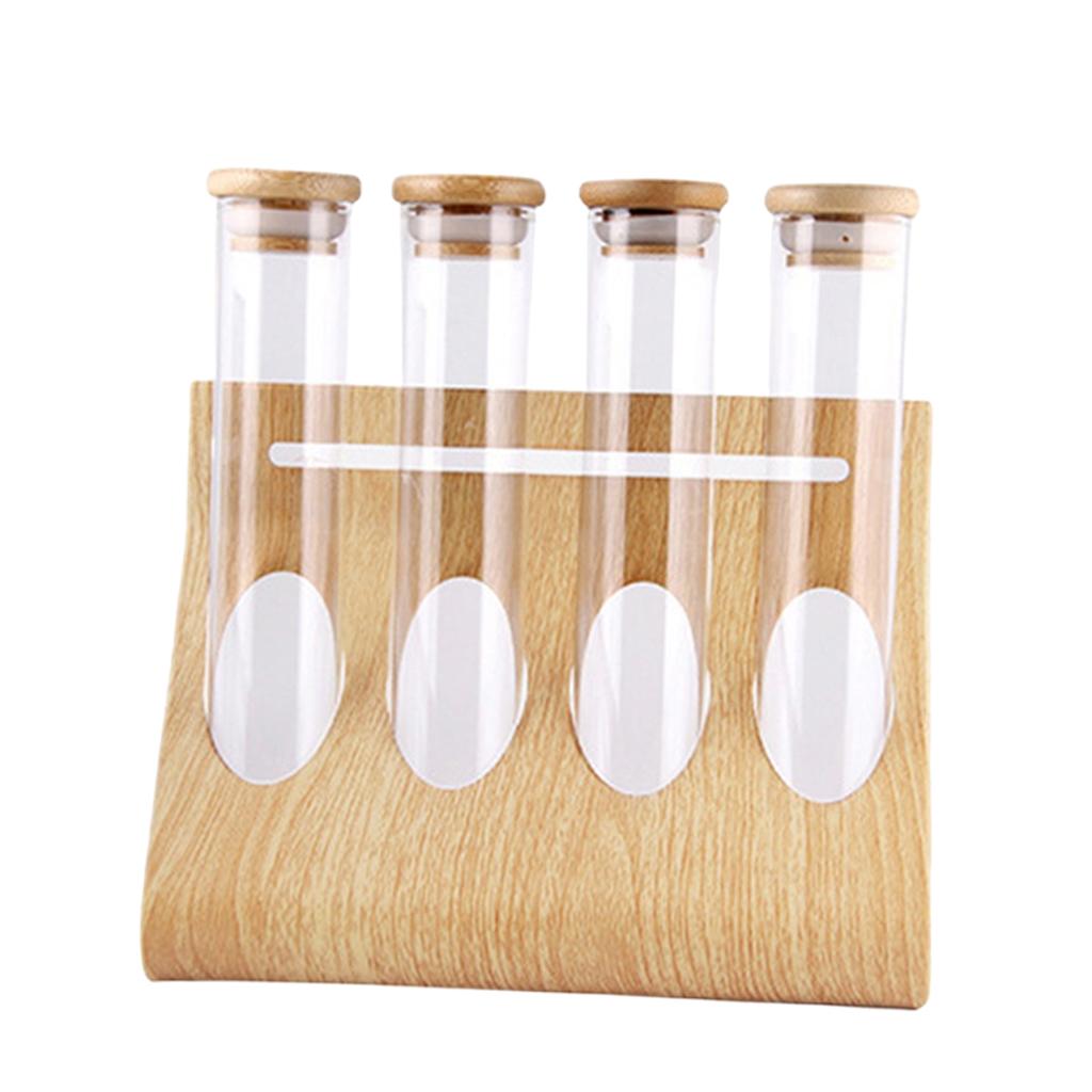 Glass Tube Storage Rack Visibl - огляд і ціна Coffee Tea & Jane