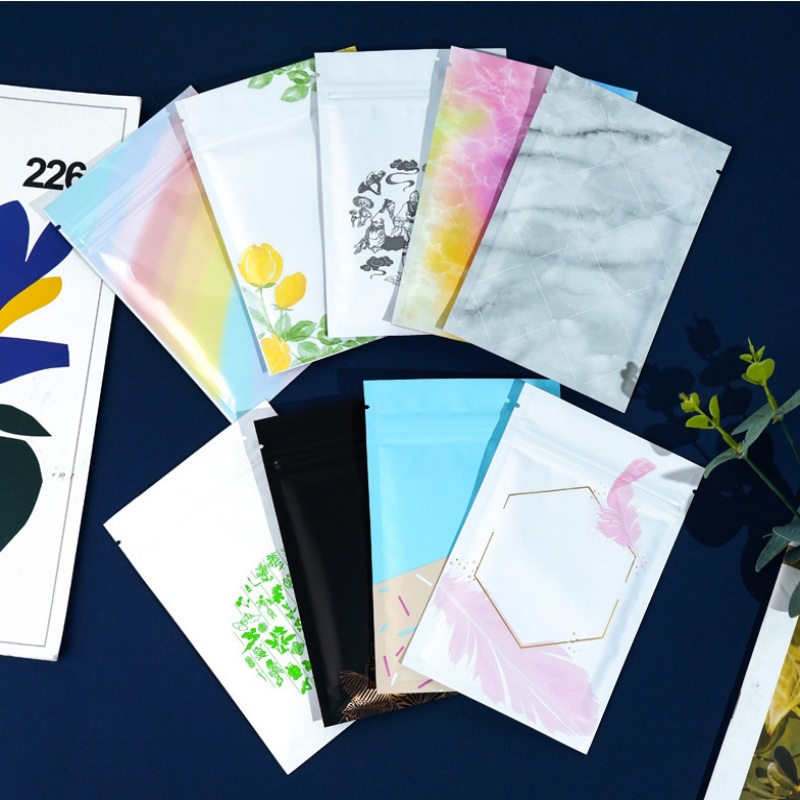 200PCS Flat Aluminum Foil Zipl - огляд і ціна Coffee Tea Images