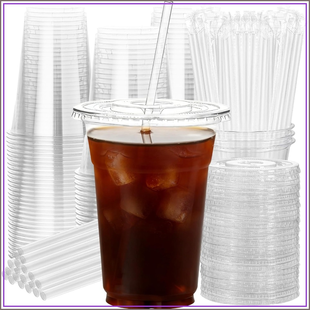 50 Pack 16oz Disposable Cups w - огляд і ціна Coffee Tea Images
