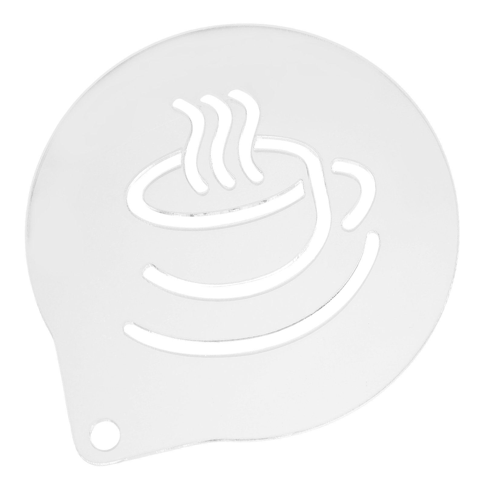 Lightweight Acrylic Coffee Ste - огляд і ціна Coffee Stencil Art