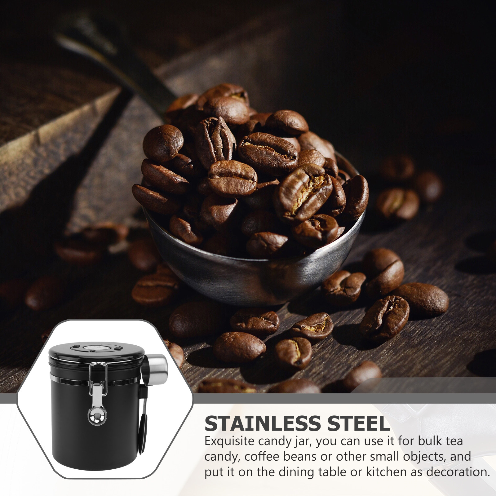 1Pcs Premium Stainless Steel C - огляд і ціна Coffee Tea Containers