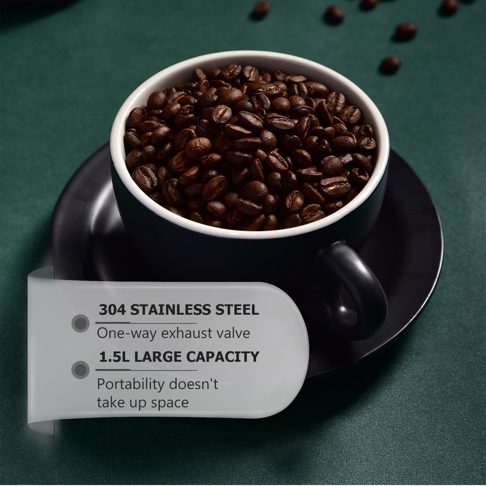 1Pcs Premium Stainless Steel C - огляд і ціна Coffee Tea Containers