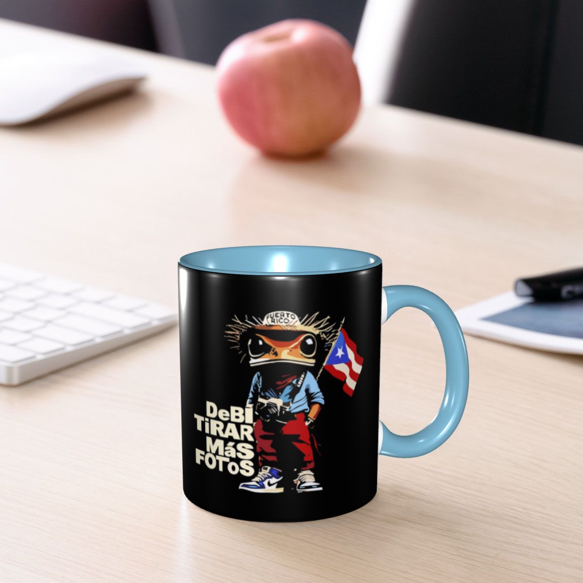 Bad Bunny DTMF Debi Tirar Mas  - огляд і ціна Coffee Tea Cup Foto