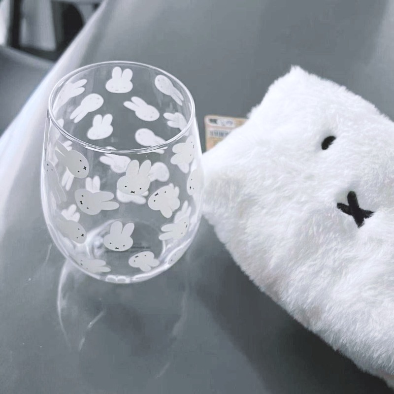 Cute Cartoon Miffy Milk Glass  - огляд і ціна Coffee Tea Room
