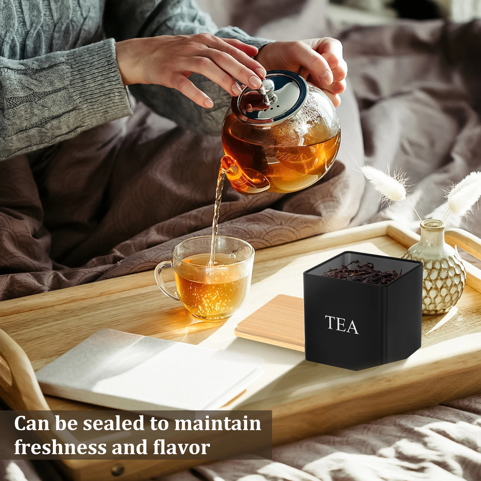 3Pcs Set 500ml Tea Sugar Coffe - огляд і ціна Canister Coffee Sugar Tea