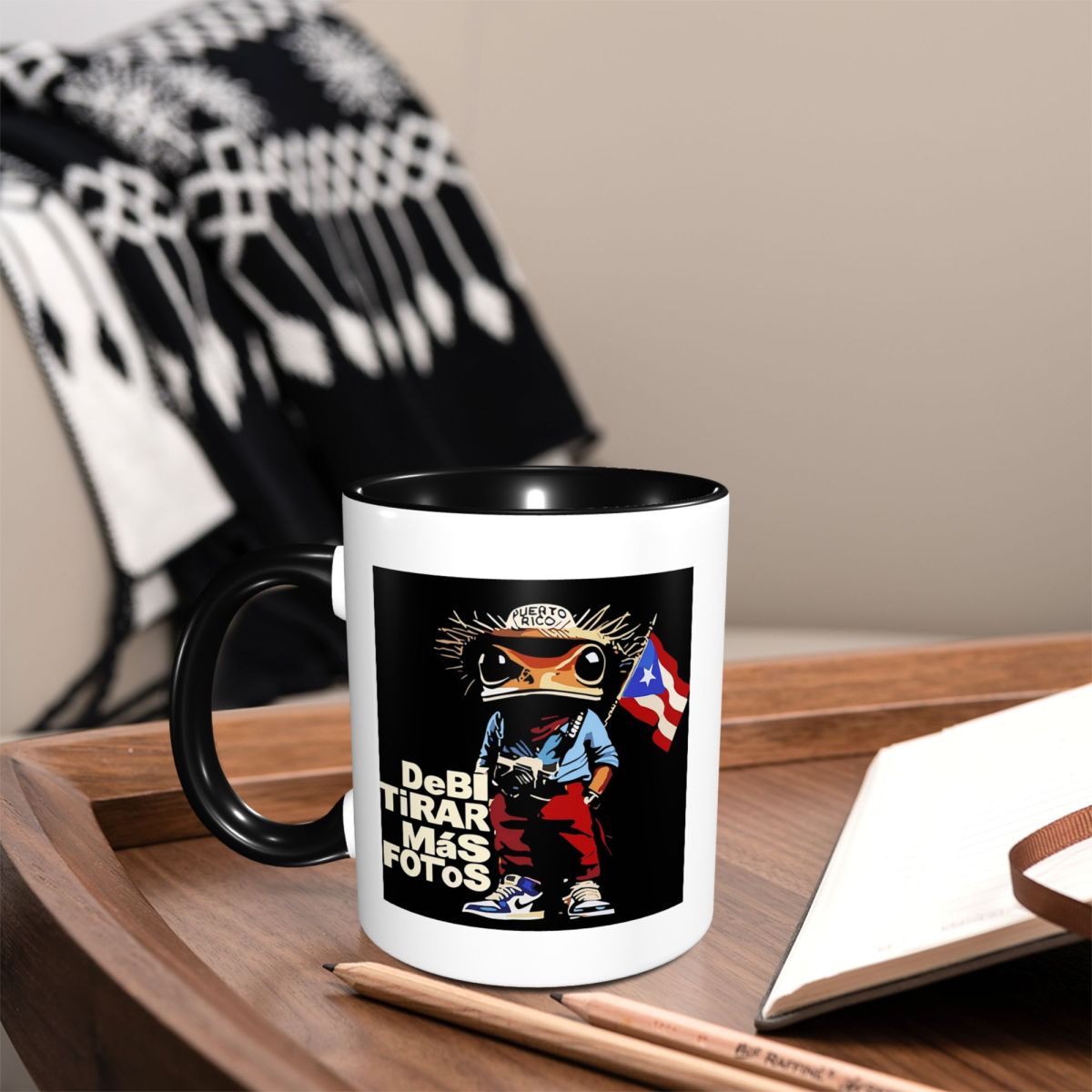 Bad Bunny DTMF Debi Tirar Mas  - огляд і ціна Coffee Tea Cup Foto