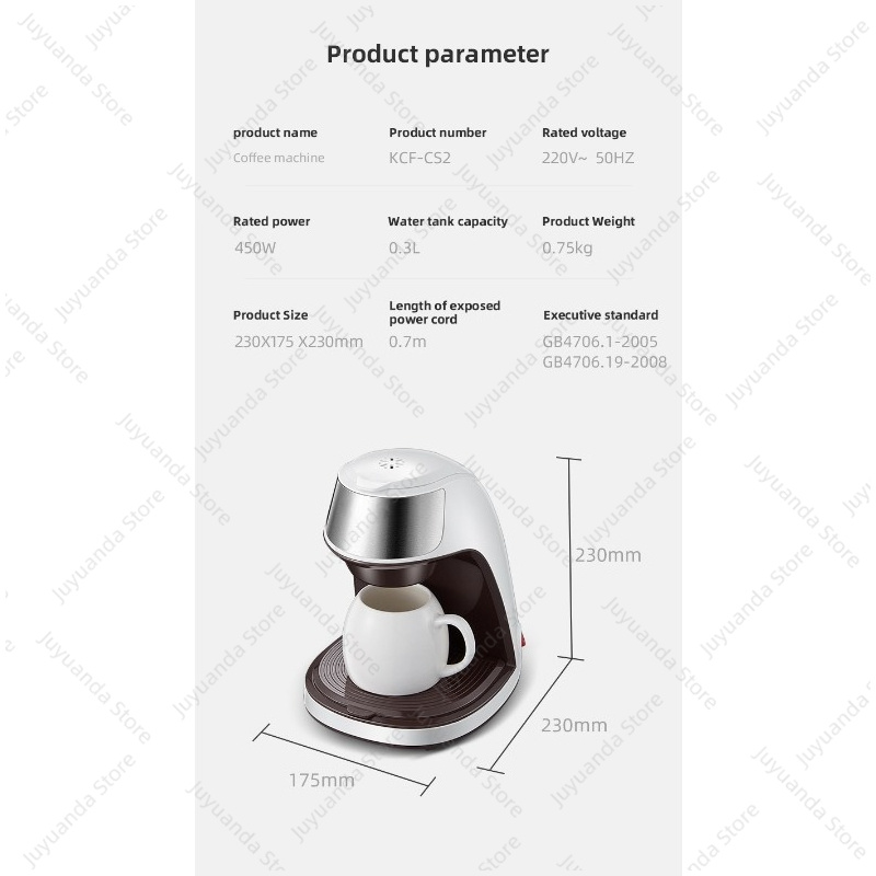 American Coffee Maker Househol - огляд і ціна Coffee Tea & Jane