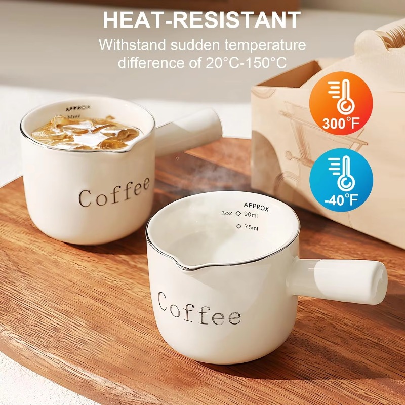 Mini Ceramic Coffee Cup with H - огляд і ціна Coffee Tea Cups