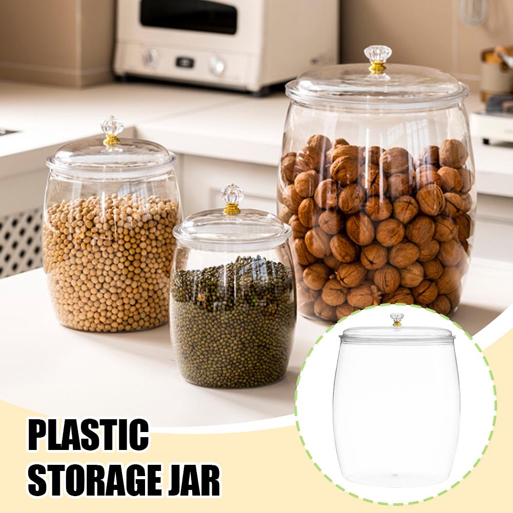 Large Transparent Plastic Seal - огляд і ціна Coffee Tea Containers