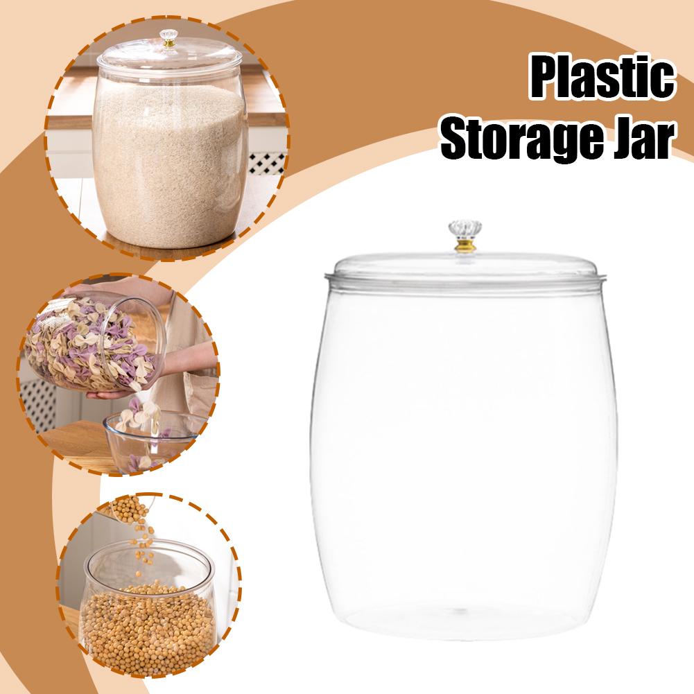 Large Transparent Plastic Seal - огляд і ціна Coffee Tea Containers