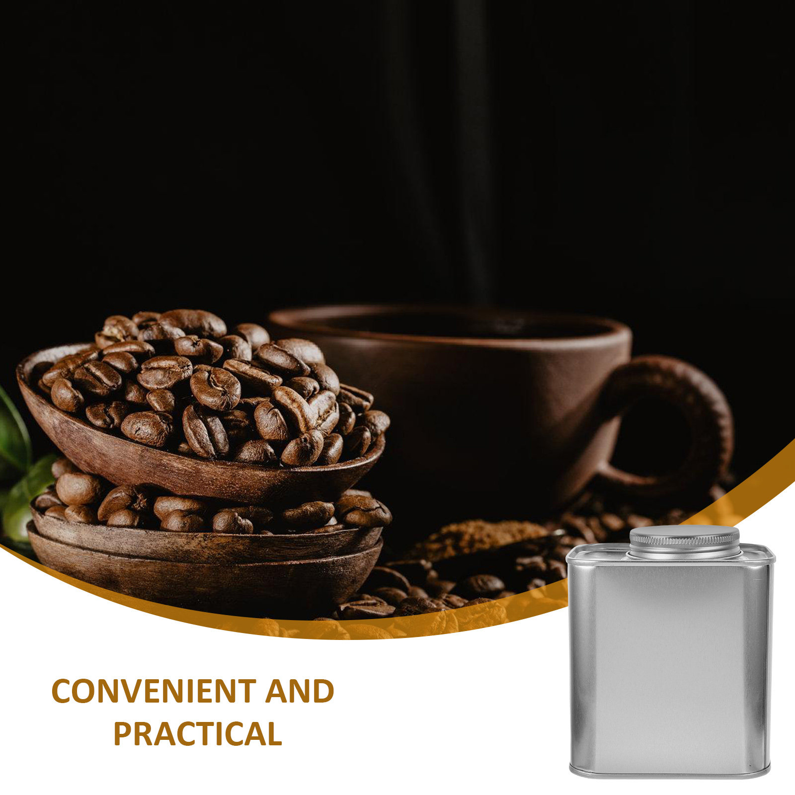 4Pcs Coffee Bean Storage Canis - огляд і ціна Coffee Tea Leaf And Bean