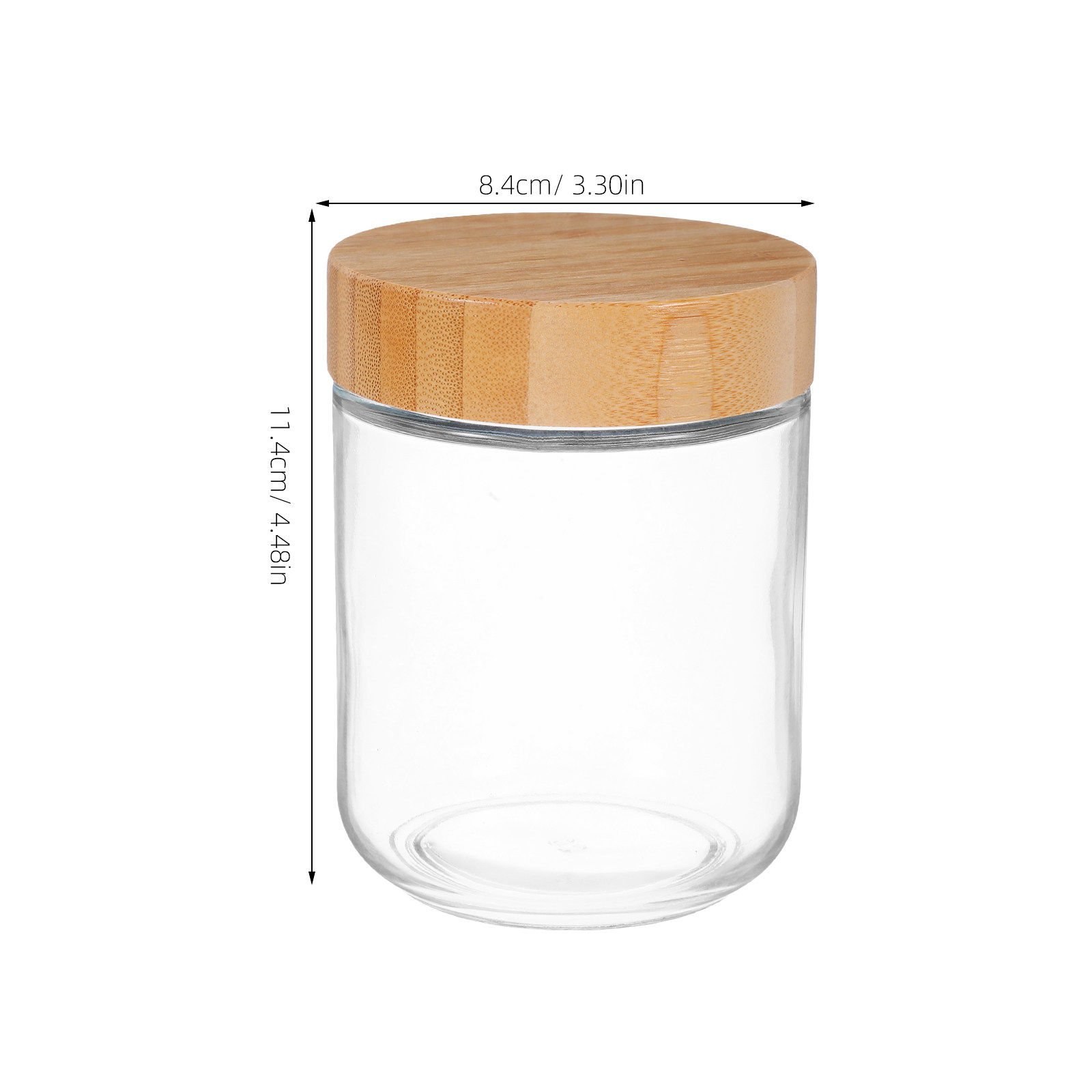 4Pcs Sturdy Glass Canisters wi - огляд і ціна Coffee Tea Sugar Canisters