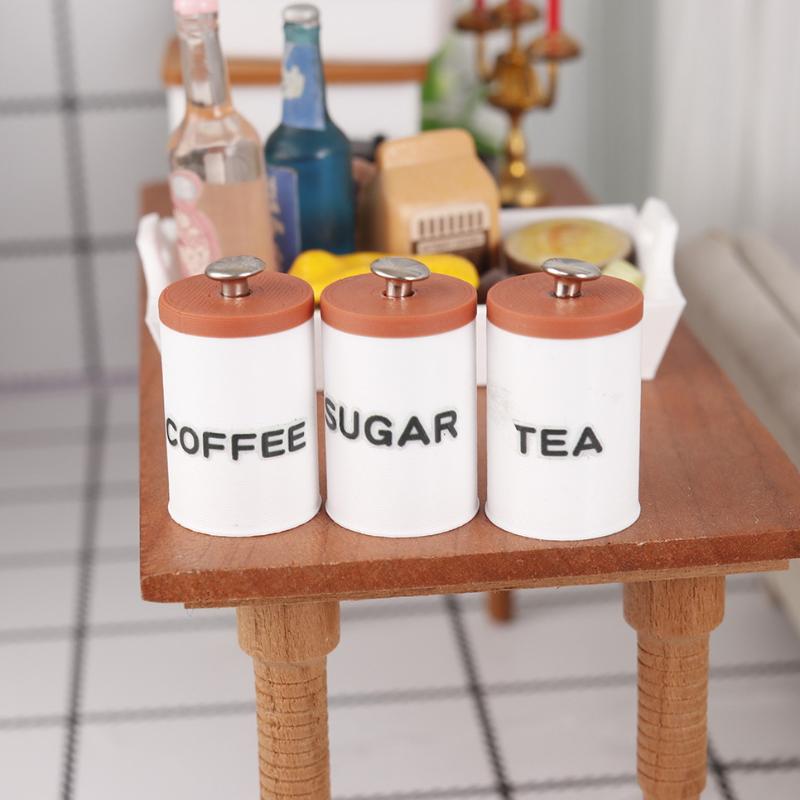 -Hot Sale 3Pcs 1/12 Dollhouse  - огляд і ціна Tea Coffee Utensils