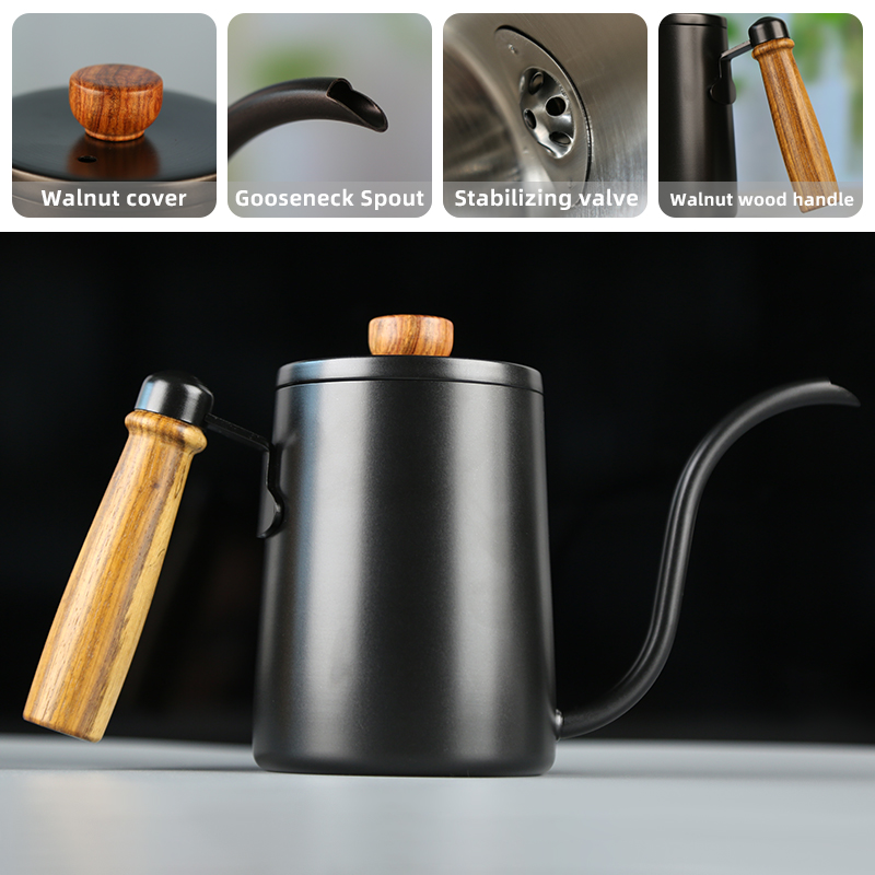550ML Coffee Pot Milk Frothing - огляд і ціна Coffee Tea Containers
