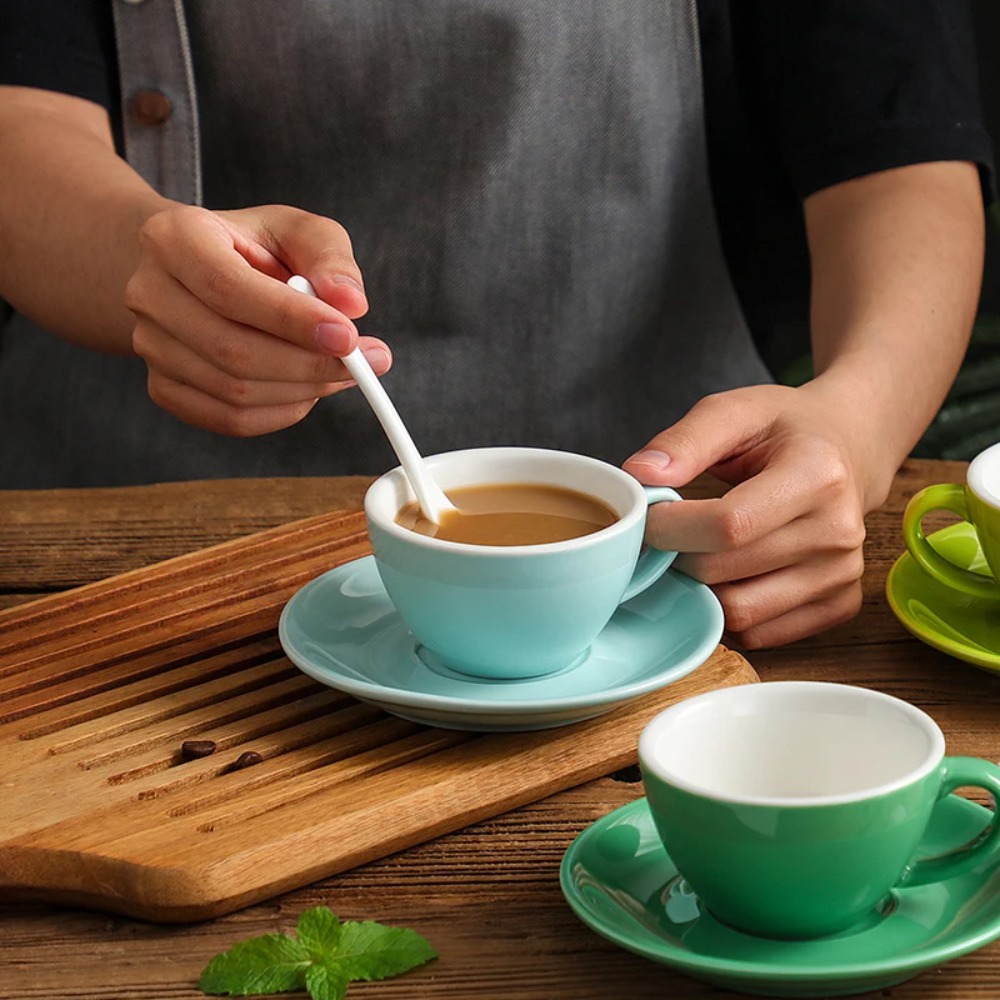 150ML Coffee Cup with Dish Cre - огляд і ціна Tea Coffee Utensils