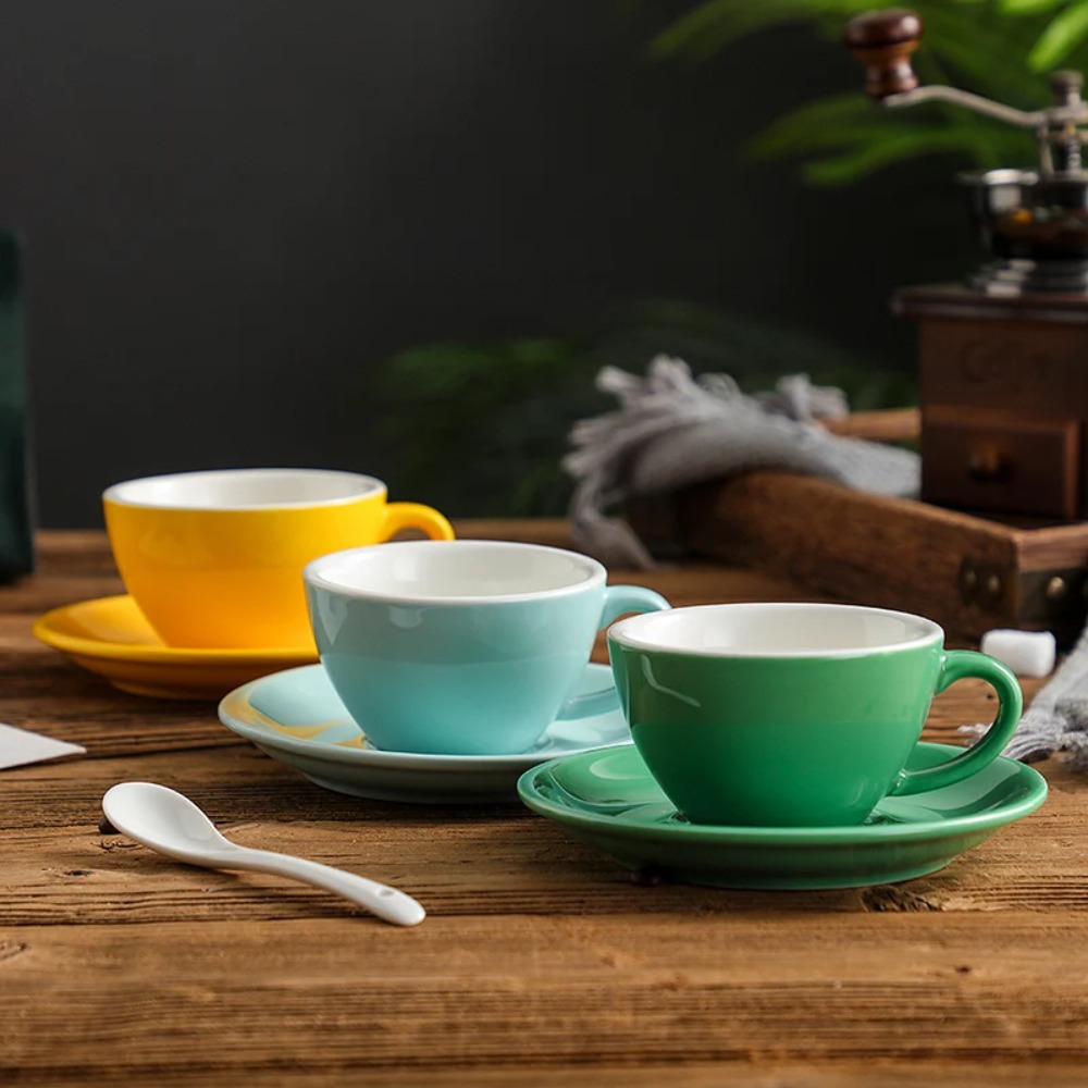 150ML Coffee Cup with Dish Cre - огляд і ціна Tea Coffee Utensils