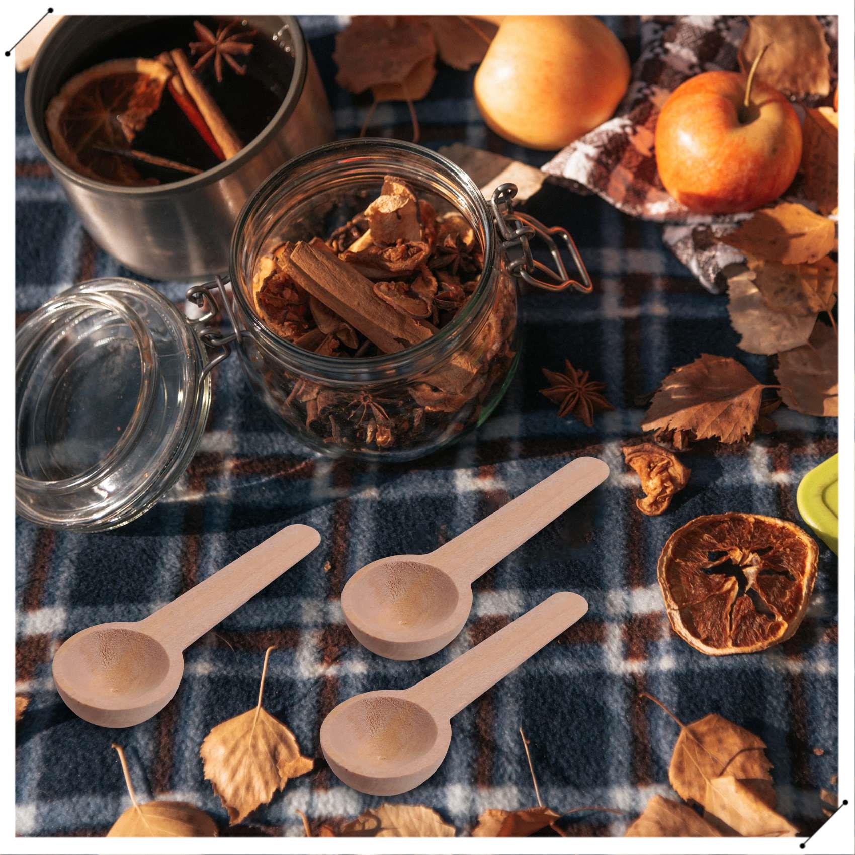 100 Pieces Mini Wooden Spoons  - огляд і ціна Coffee Tea Equipment