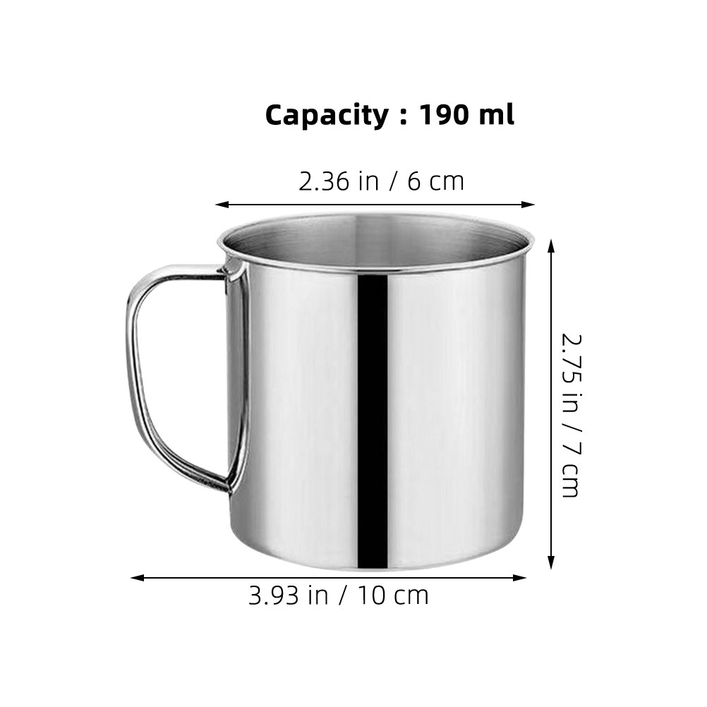 4Pcs Children Stainless Steel  - огляд і ціна Coffee Tea Cups