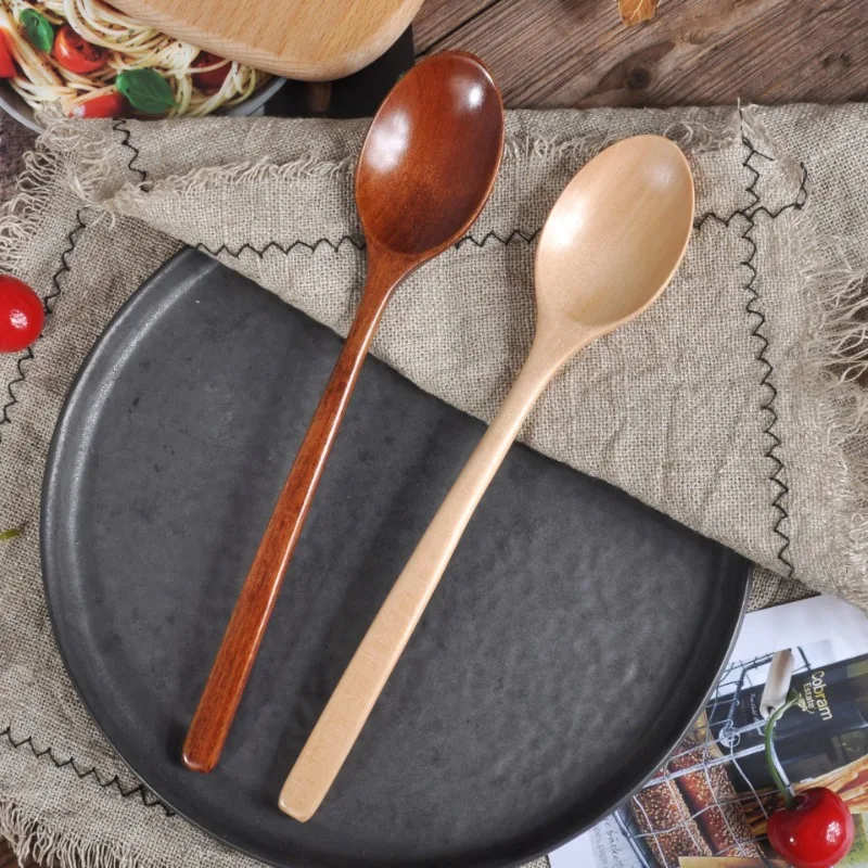 1/2Pc Wooden Spoon Tableware K - огляд і ціна Tea Coffee Utensils