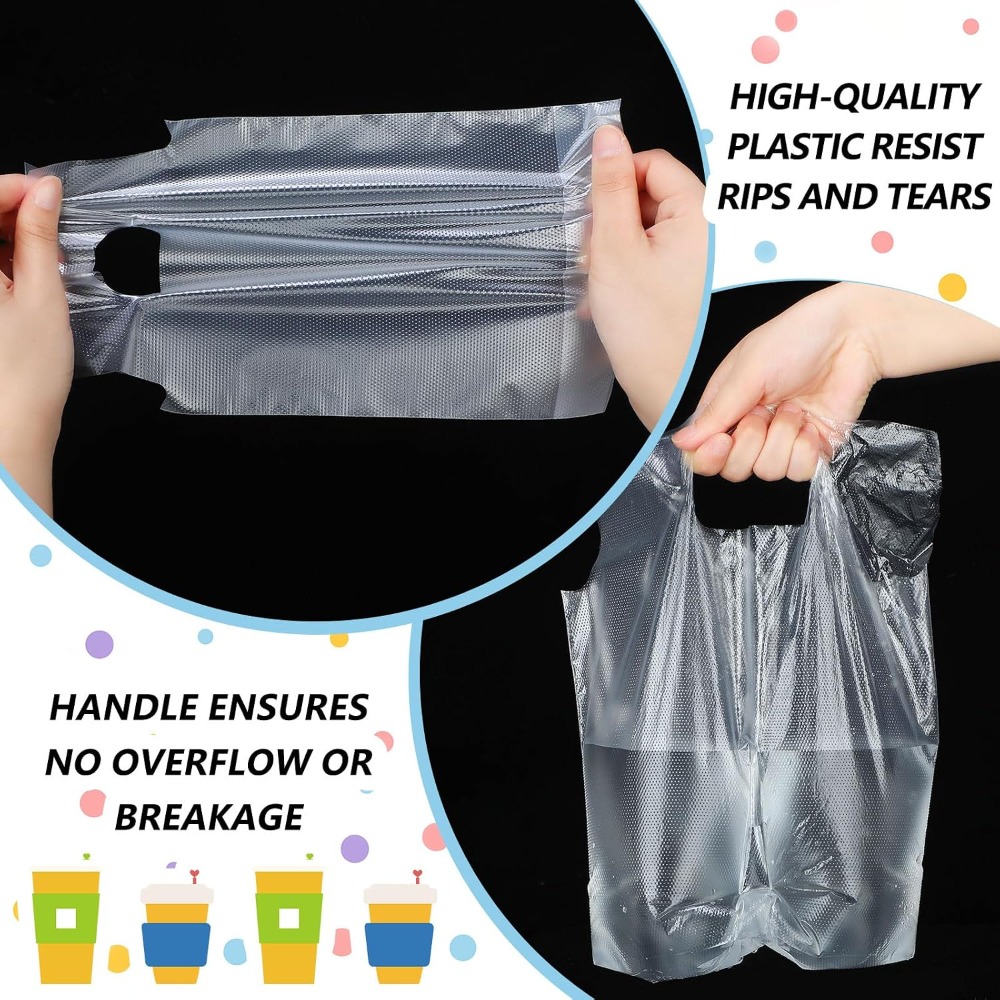 200 Clear Plastic Cup Carrier  - огляд і ціна Coffee Tea Images
