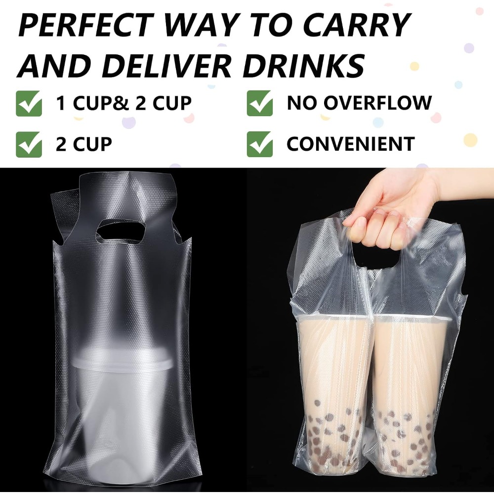 200 Clear Plastic Cup Carrier  - огляд і ціна Coffee Tea Images