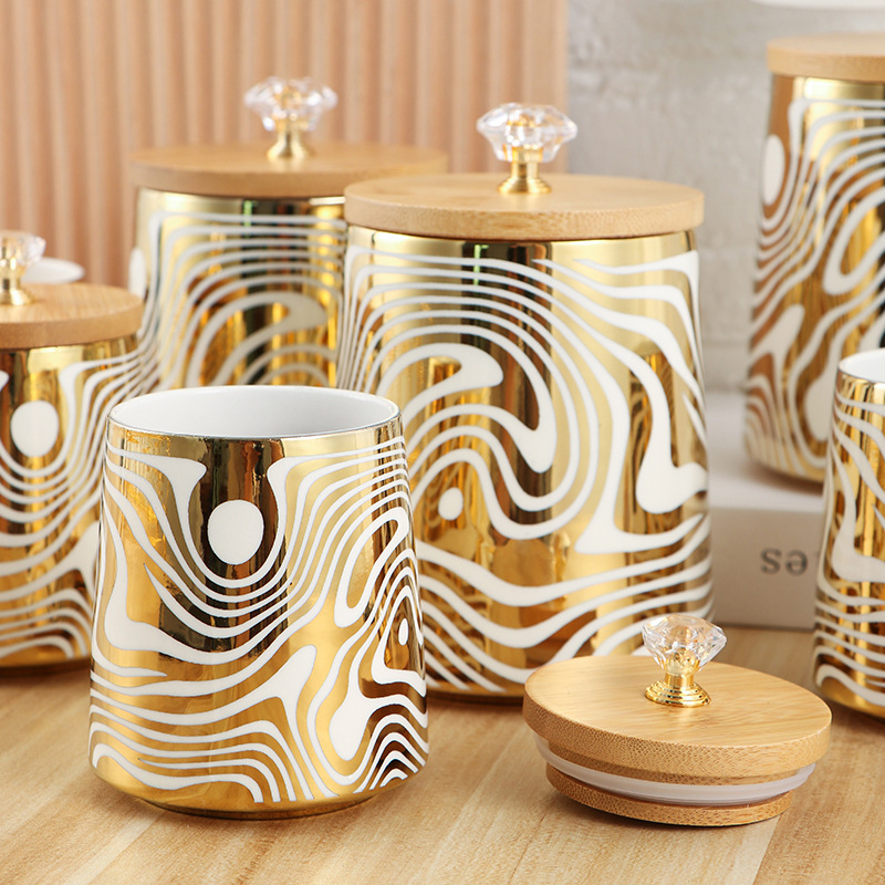 Set of 7 Color Glazed Ceramic  - огляд і ціна Coffee Tea Sugar Canisters