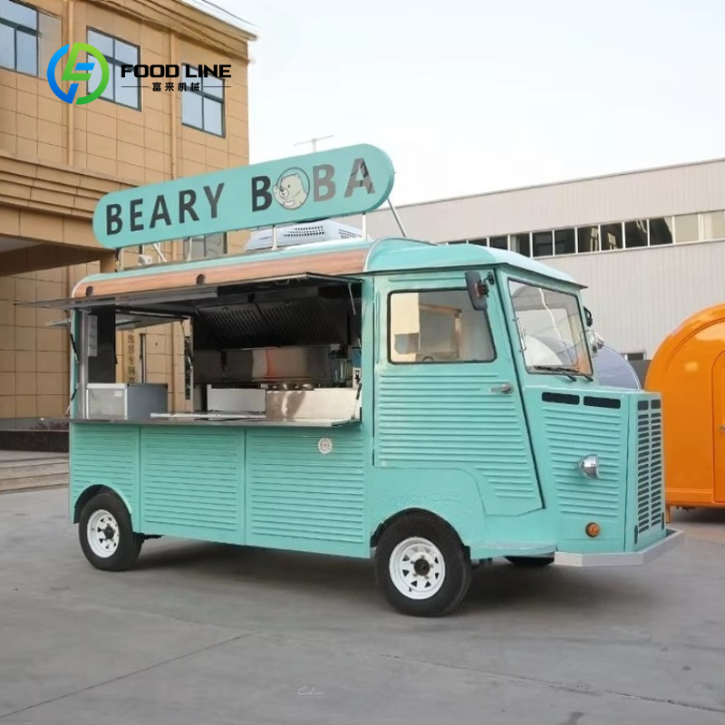 Electric Mobile Food Truck Cus - огляд і ціна Coffee Tea Equipment