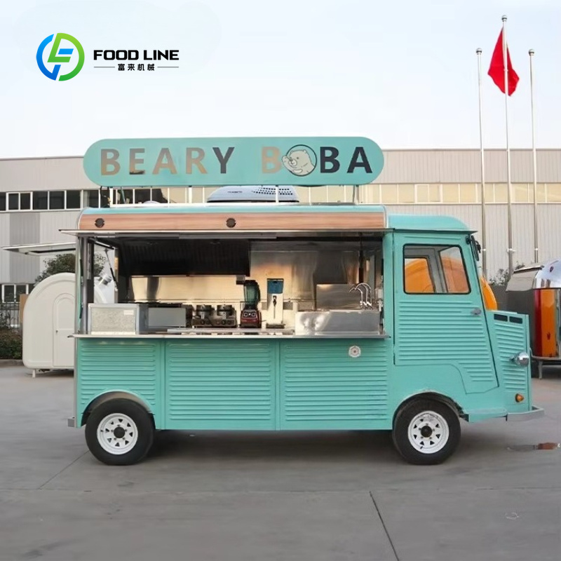 Electric Mobile Food Truck Cus - огляд і ціна Coffee Tea Equipment